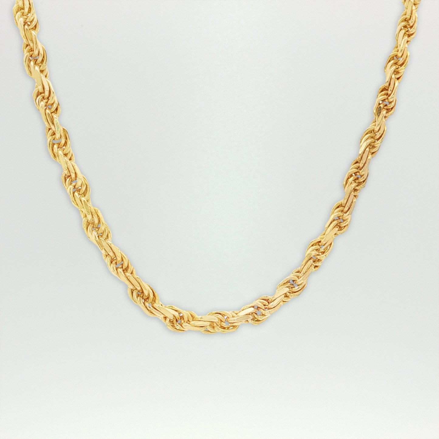 Gold Rope Chain - 3MM