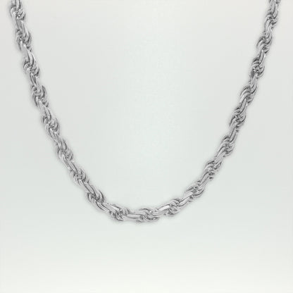 Silver Rope Chain - 3MM
