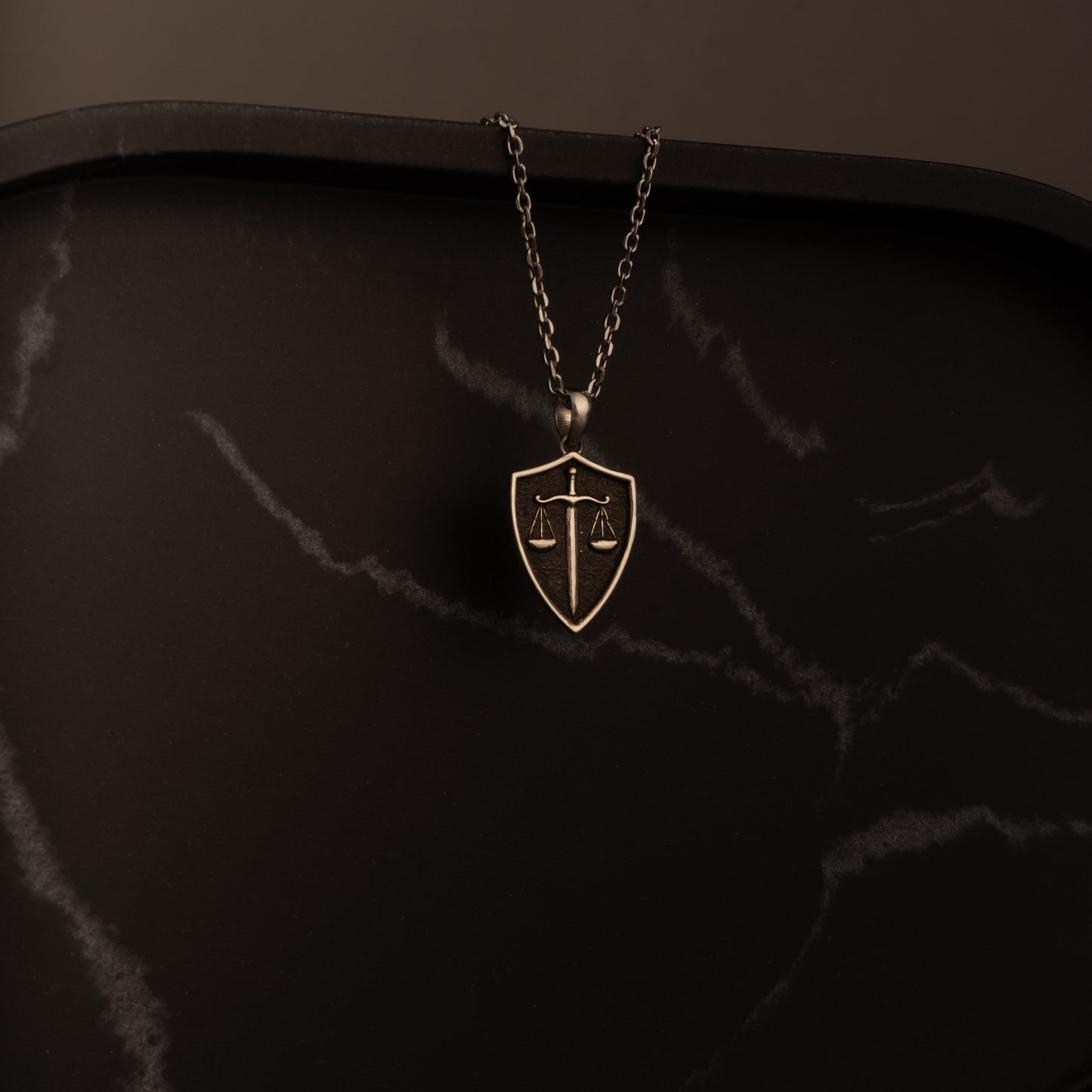 Scales of Justice Pendant