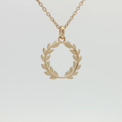 Laurel Crown Necklace