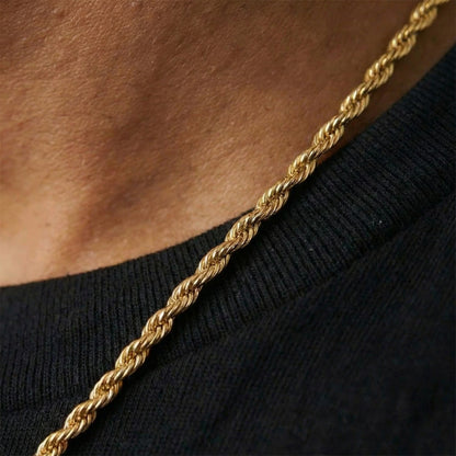Gold Rope Chain - 3MM
