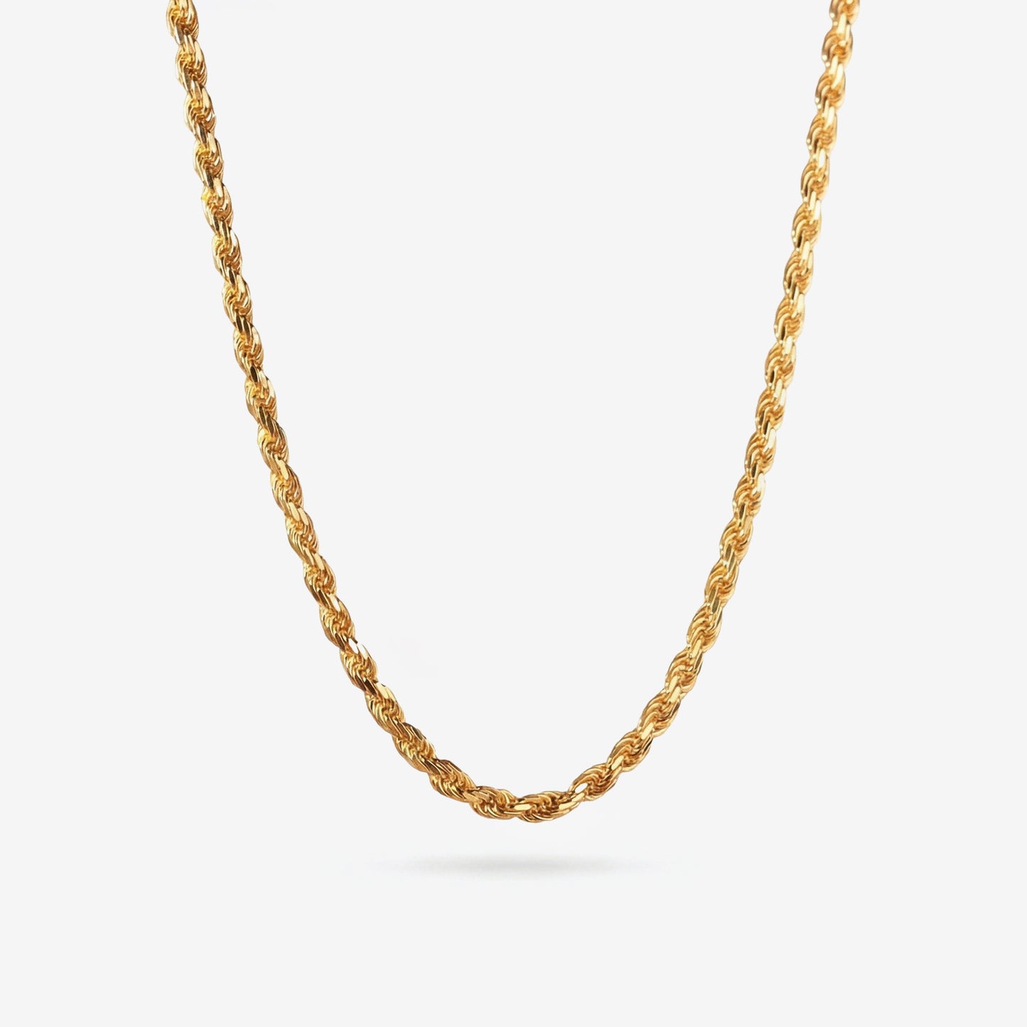 Gold Rope Chain - 3MM