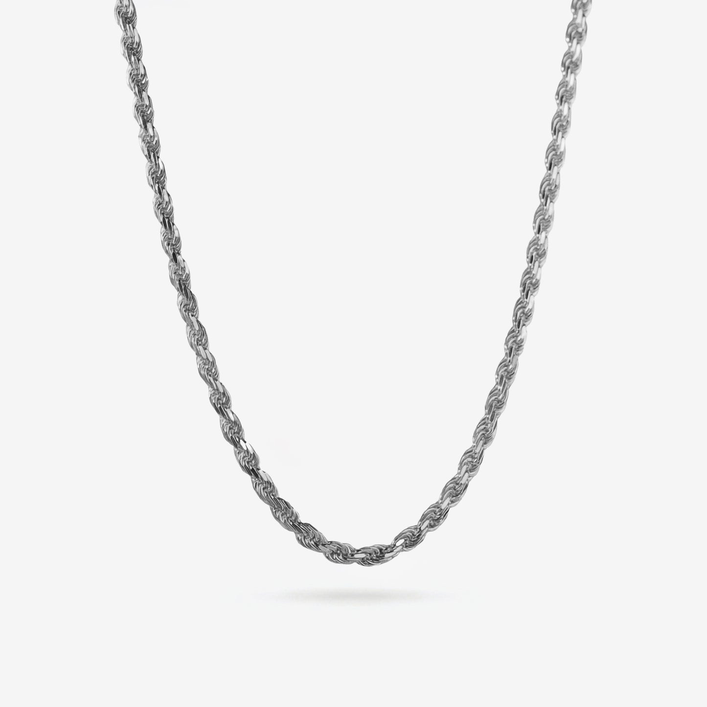 Silver Rope Chain - 3MM
