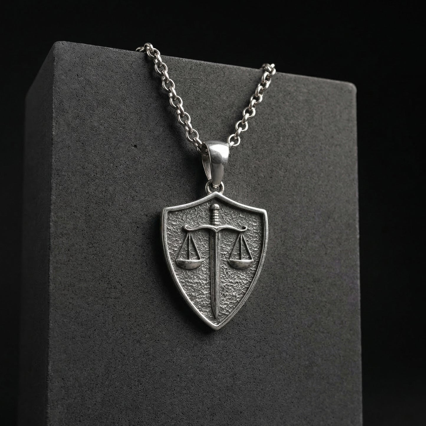 Scales of Justice Pendant