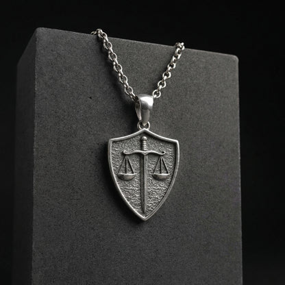 Scales of Justice Pendant