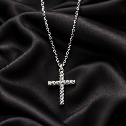Twisted Cross Necklace