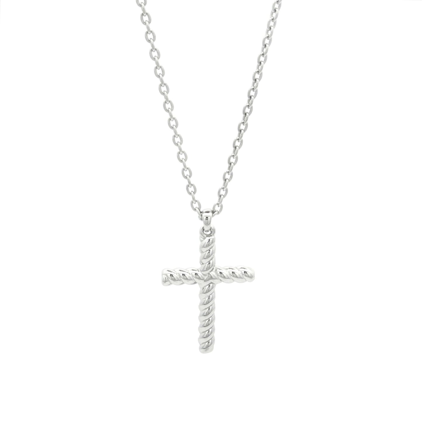 Twisted Cross Necklace