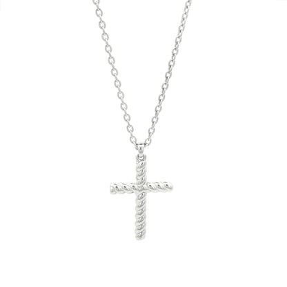Twisted Cross Necklace